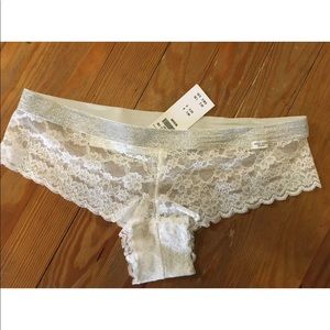 Sexy white lace underwear NWT